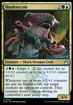 (222) Magic The Gathering Ravnica Remastered Single: Sharktocrab Uncommon