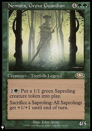 (085) Magic The Gathering The List Single: Nemata, Grove Guardian Rare