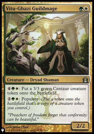 (207) Magic The Gathering The List Single: Vitu-Ghazi Guildmage Uncommon
