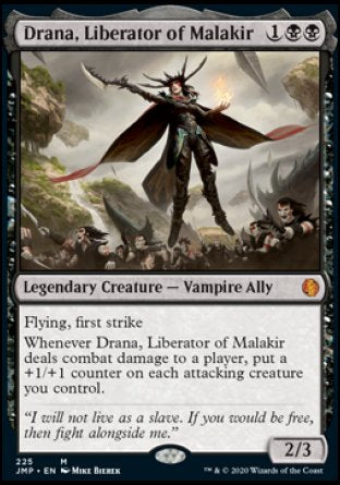 (225) Magic The Gathering Jumpstart Single: Drana, Liberator of Malakir Mythic