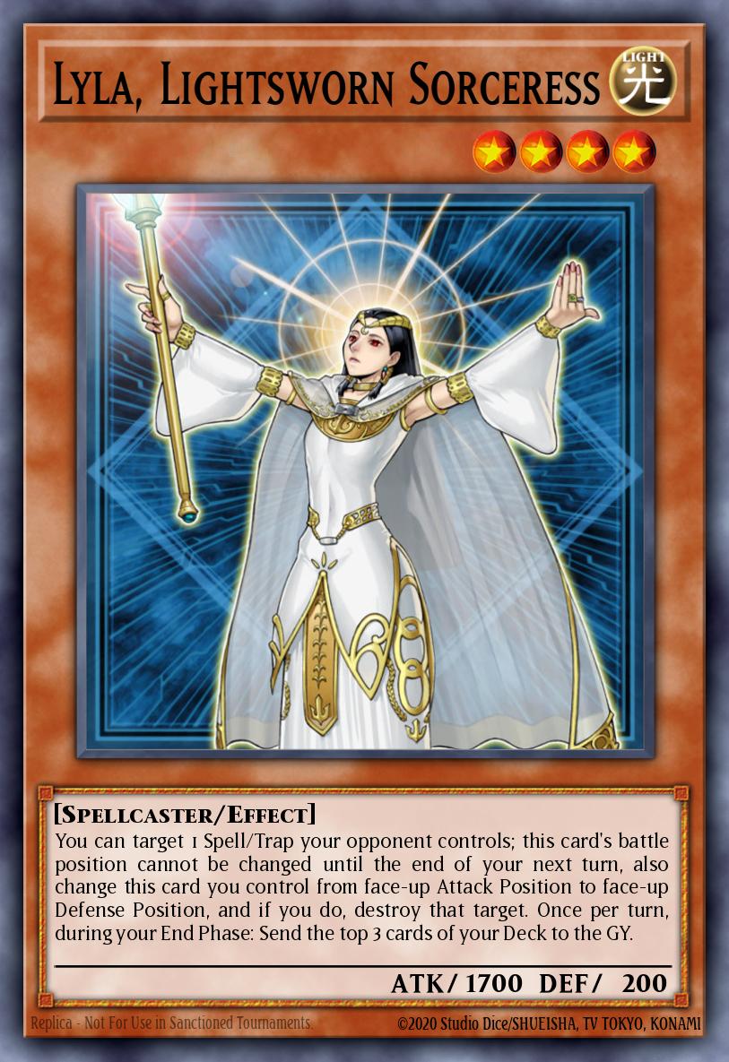 (022) YuGiOh TCG BPW2: Battle Pack 2: War of the Giants - Round 2 Single: Lyla, Lightsworn Sorceress Super Rare