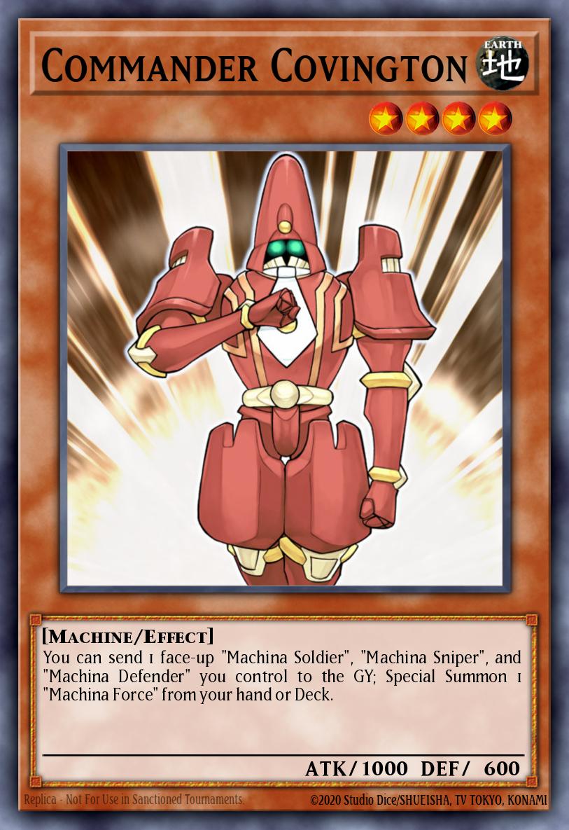 (167) YuGiOh TCG LCYW: Legendary Collection 3: Mega Pack Single: Commander Covington Secret Rare