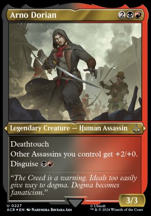 (227) Magic The Gathering Universes Beyond: Assassin's Creed: Extras Single: Arno Dorian (V.2) Uncommon