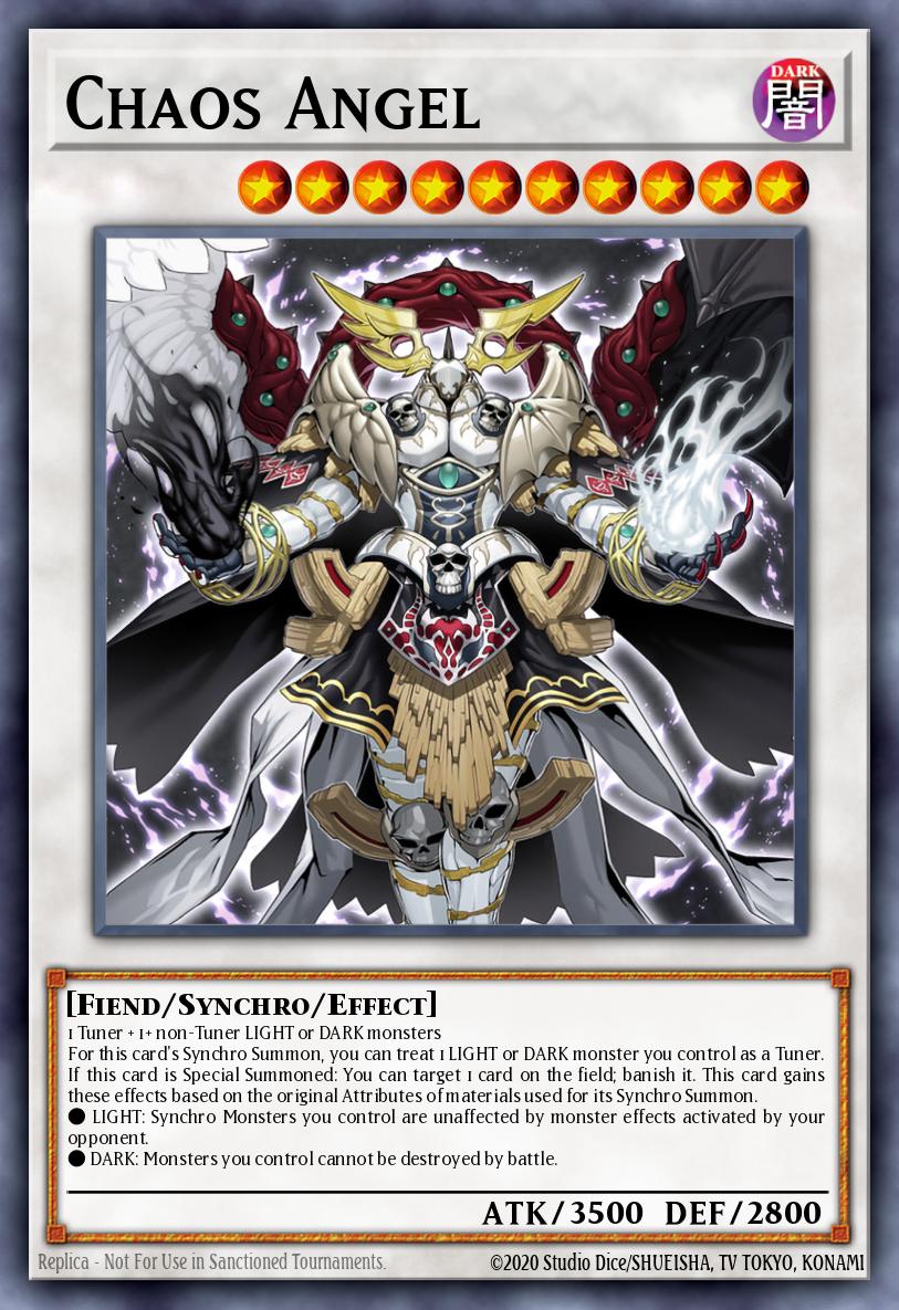 (086) YuGiOh TCG MP24: 25th Anniversary Tin: Dueling Mirrors Single: Chaos Angel Secret Rare