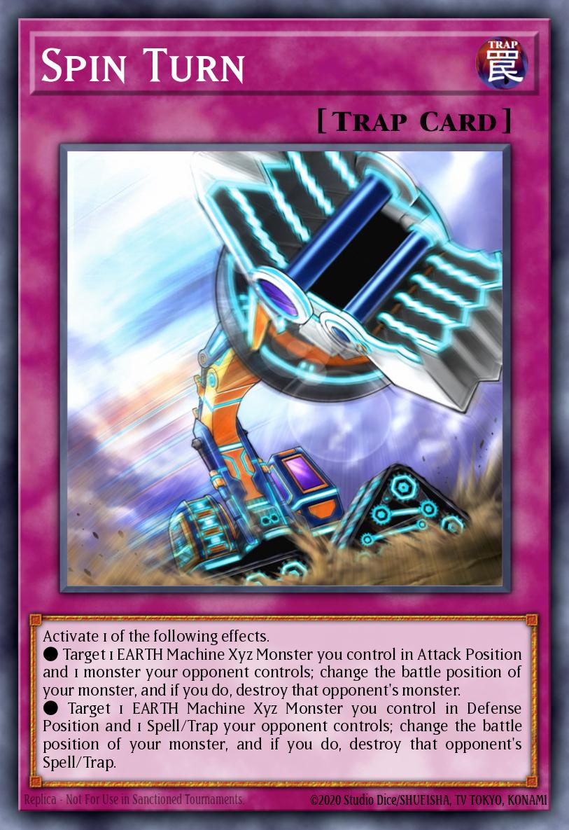 (218) YuGiOh TCG MP20: 2020 Tin of Lost Memories Mega Pack Single: Spin Turn Ultra Rare