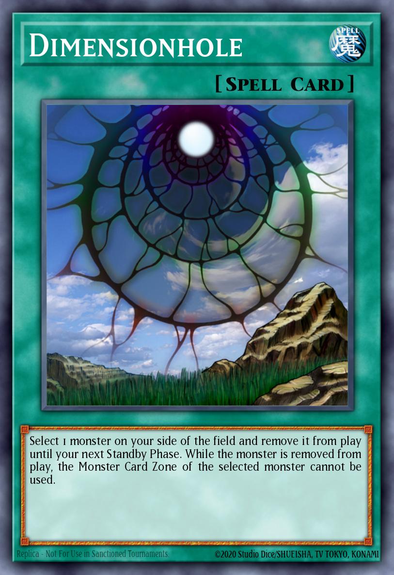 (EN069) YuGiOh TCG PSV: Pharaoh's Servant Single: Dimensionhole (V.3 - Rare)  Rare