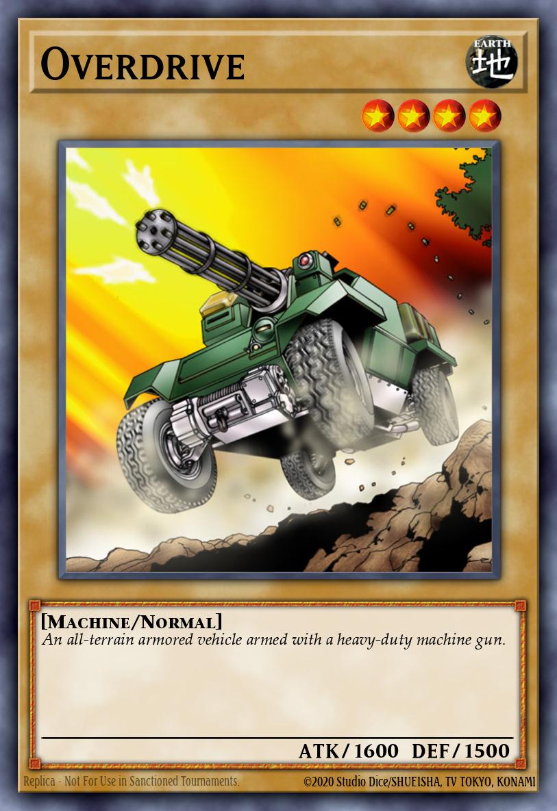 (EN060) YuGiOh TCG PSV: Pharaoh's Servant Single: Overdrive (V.3 - Common)  Common