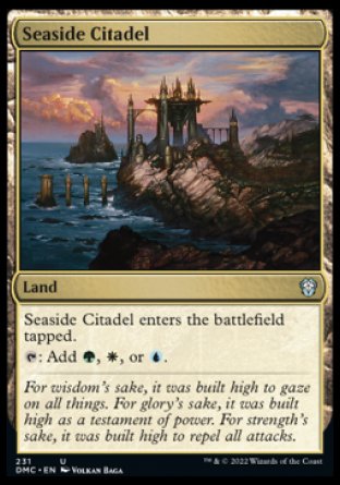 (231) Magic The Gathering Commander: Dominaria United Single: Seaside Citadel Uncommon