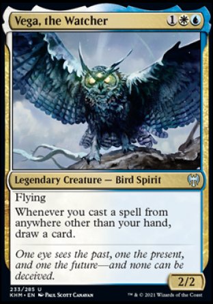 (233/285) Magic The Gathering Kaldheim Single: Vega, the Watcher Uncommon