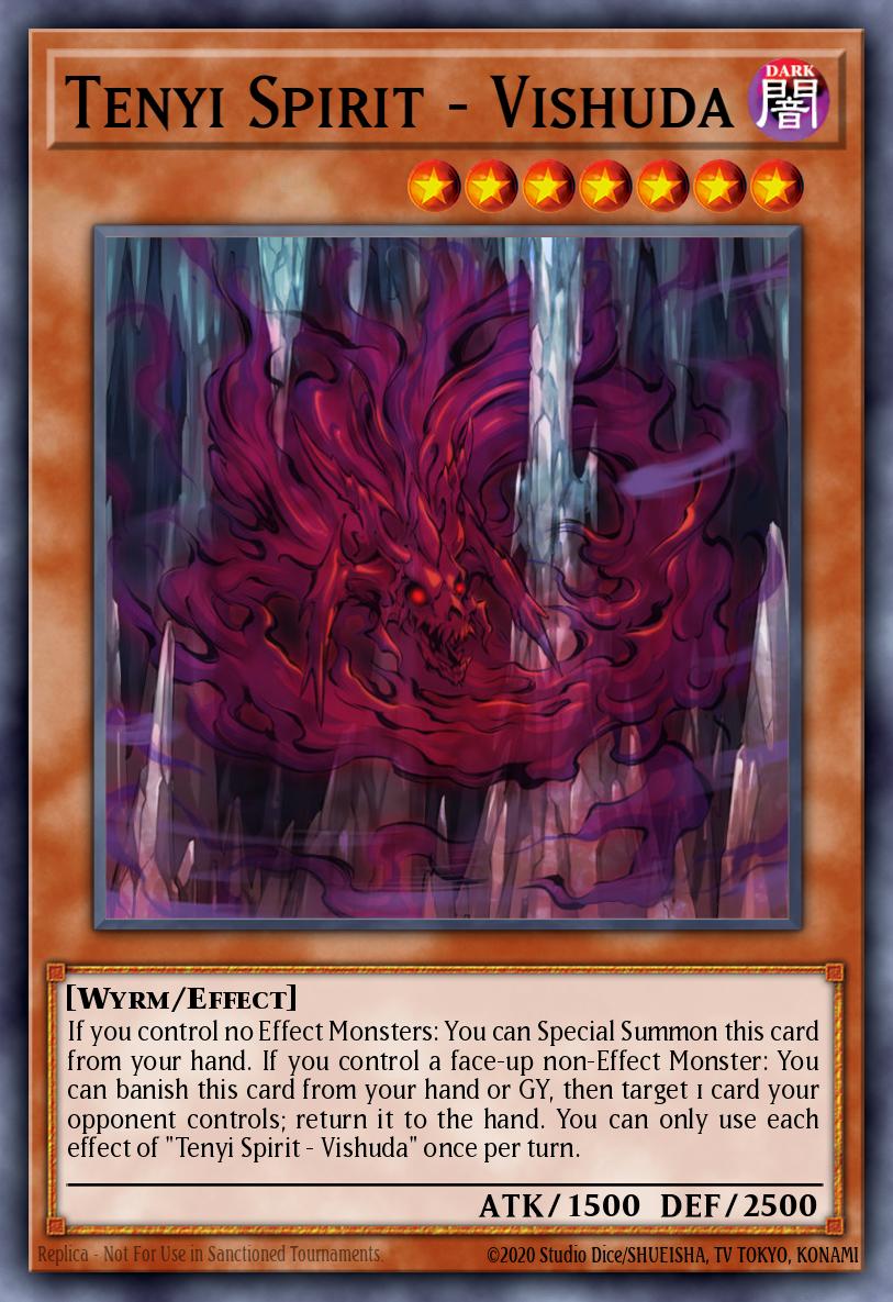 (110) YuGiOh TCG MP20: 2020 Tin of Lost Memories Mega Pack Single: Tenyi Spirit - Vishuda Common