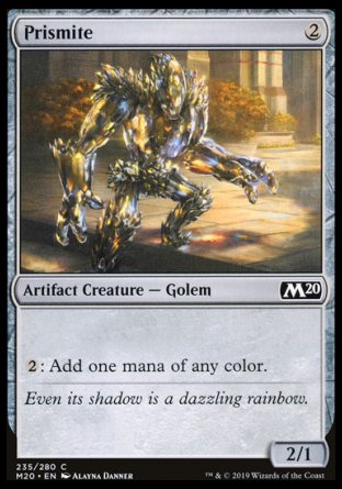 (235/280) Magic The Gathering Core 2020 Single: Prismite Holo Common