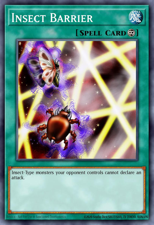 (EN102) YuGiOh TCG PSV: Pharaoh's Servant Single: Insect Barrier (V.3 - Common)  Common