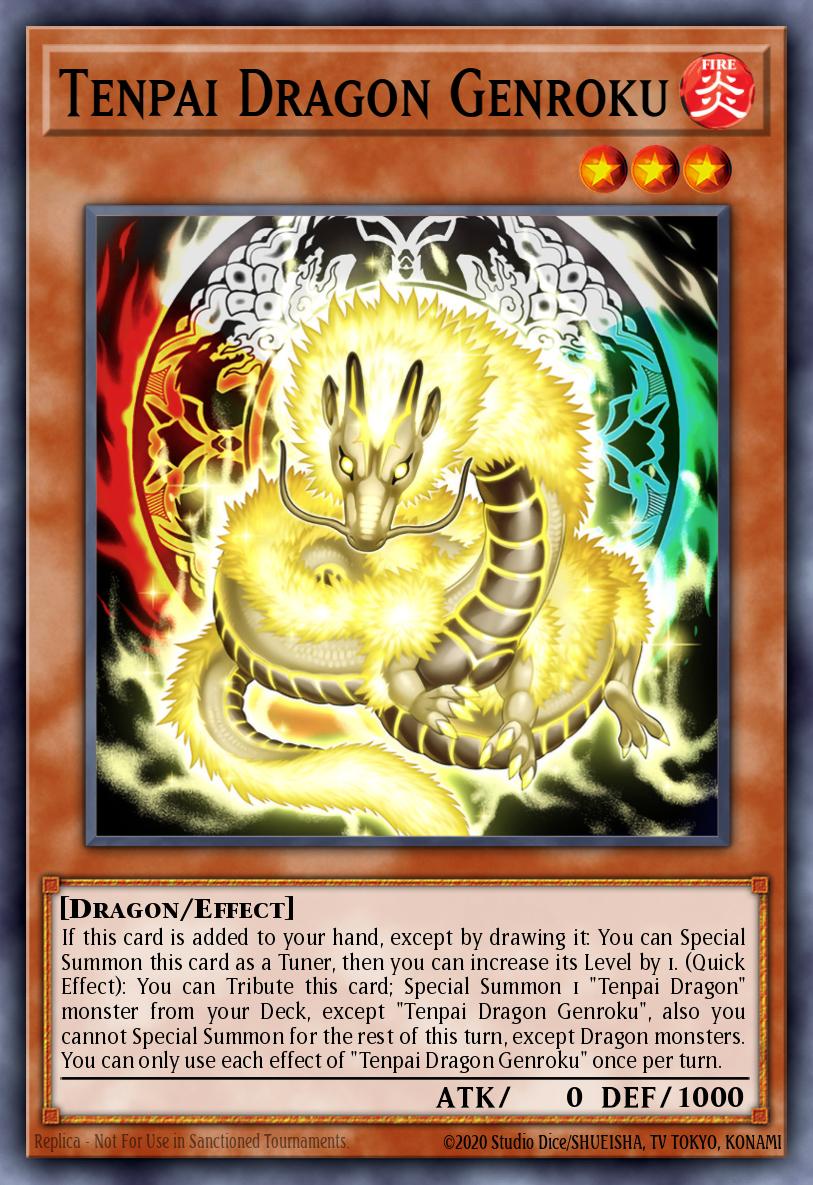 (019) YuGiOh TCG INFO: The Infinite Forbidden Single: Tenpai Dragon Genroku (V.1 - Ultra Rare)  Ultra Rare