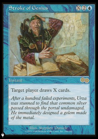 (100) Magic The Gathering The List Single: Stroke of Genius Rare