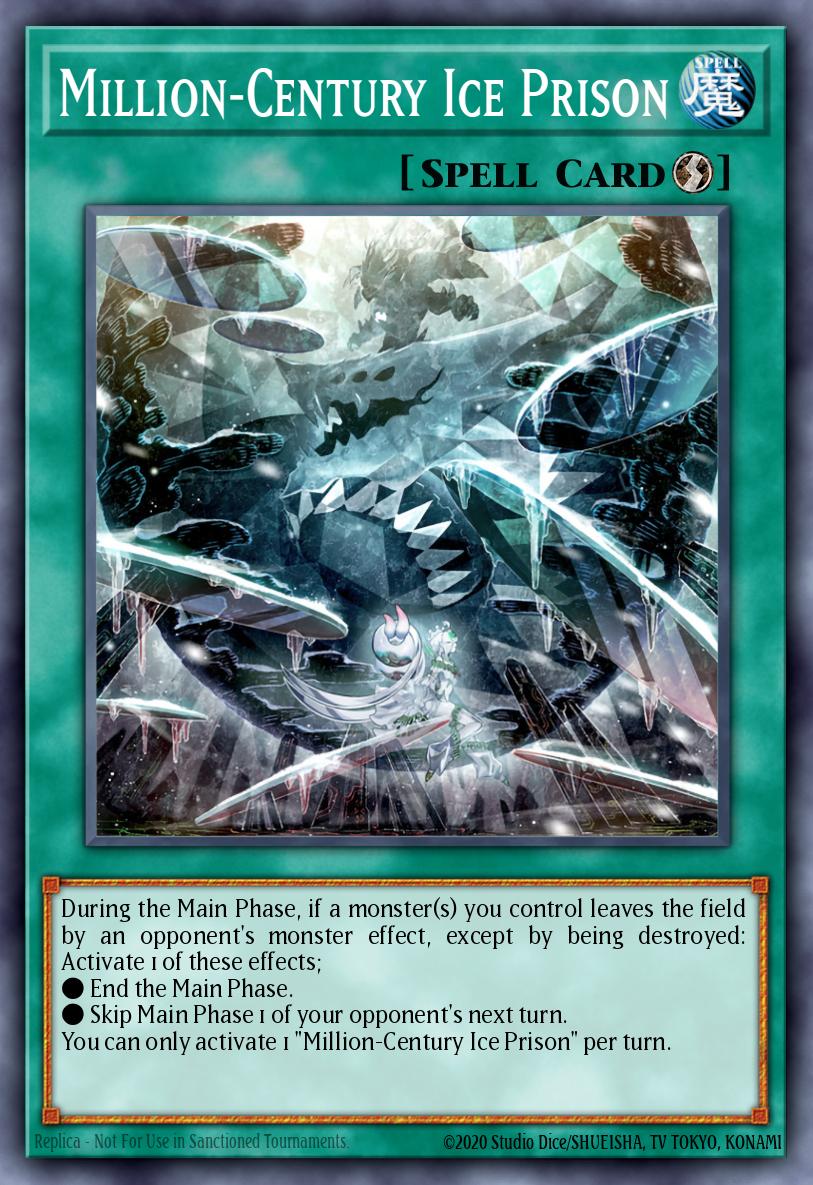 (377) YuGiOh TCG MP24: 25th Anniversary Tin: Dueling Mirrors Single: Million-Century Ice Prison Common