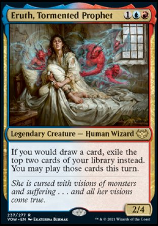 (237) Magic The Gathering Innistrad: Crimson Vow Single: Eruth, Tormented Prophet Rare