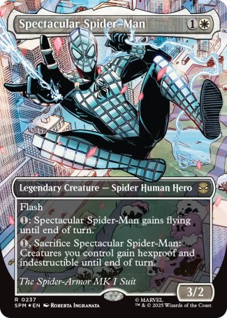 (237) Magic The Gathering Magic: The Gathering | Marvel's Spider-Man: Extras Single: Spectacular Spider-Man (V.3) Rare