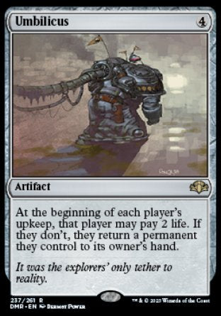 (237) Magic The Gathering Dominaria Remastered Single: Umbilicus Holo Rare