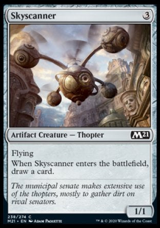 (238) Magic The Gathering Core 2021 Single: Skyscanner Holo Common