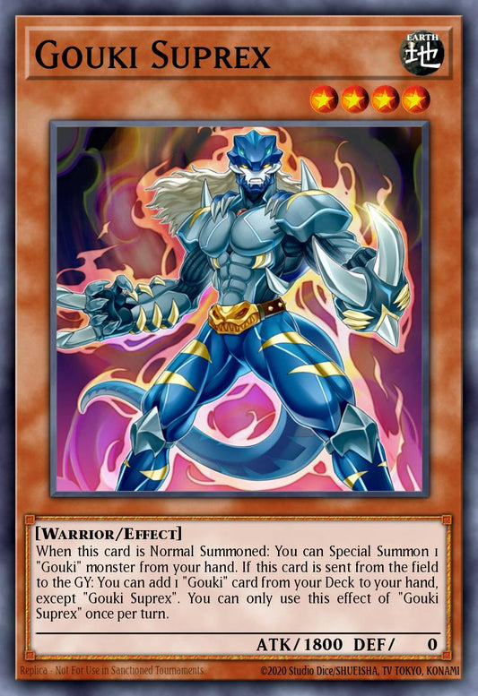 (282) YuGiOh TCG MP25: 2025 Mega-Pack Tin Single: Gouki Suprex  Ultra Rare