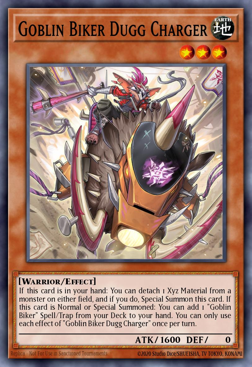(008) YuGiOh TCG PHNI: Phantom Nightmare Single: Goblin Biker Dugg Charger (V.2 - Quarter Century Secret Rare) Quarter Century Secret Rare