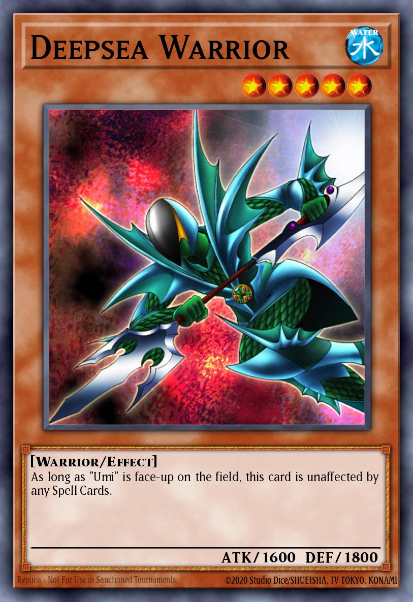 (EN079) YuGiOh TCG PSV: Pharaoh's Servant Single: Deepsea Warrior (V.3 - Common)  Common
