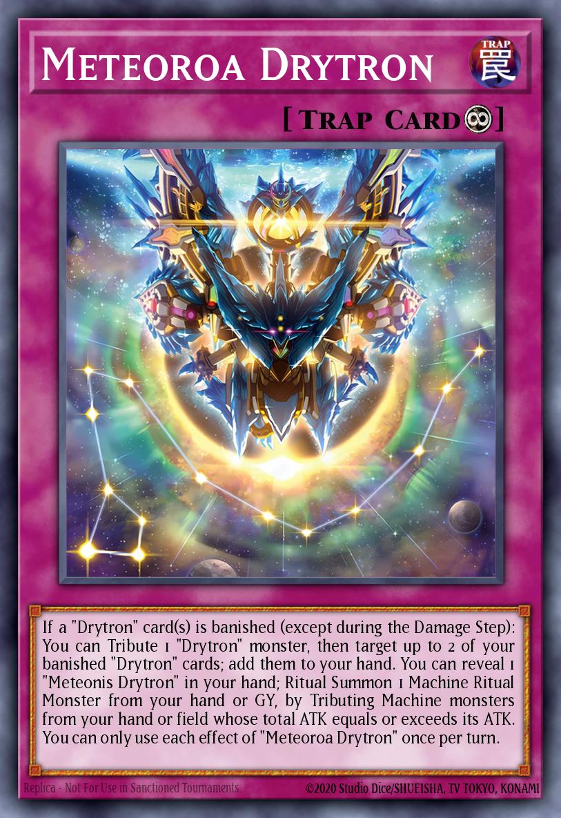 (397) YuGiOh TCG MP25: 2025 Mega-Pack Tin Single: Meteoroa Drytron  Common