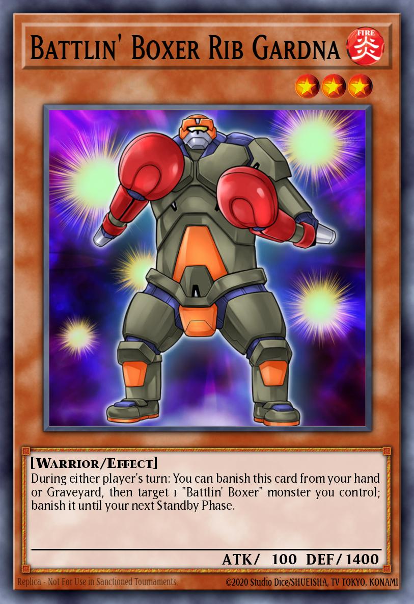 (130) YuGiOh TCG MP14: 2014 Mega-Tins Mega-Pack Single: Battlin' Boxer Rib Gardna Common