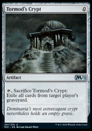 (241) Magic The Gathering Core 2021 Single: Tormod's Crypt Holo Uncommon