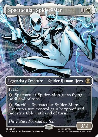 (241) Magic The Gathering Magic: The Gathering | Marvel's Spider-Man: Extras Single: Spectacular Spider-Man (V.7) Holo Rare