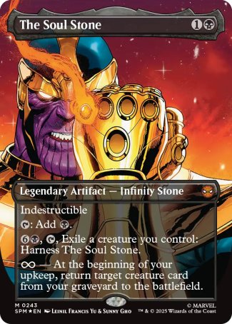 (243) Magic The Gathering Magic: The Gathering | Marvel's Spider-Man: Extras Single: The Soul Stone (V.2) Mythic