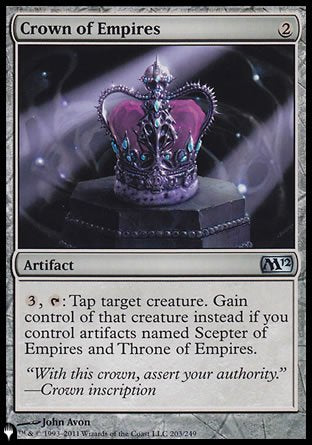 (203) Magic The Gathering The List Single: Crown of Empires Uncommon