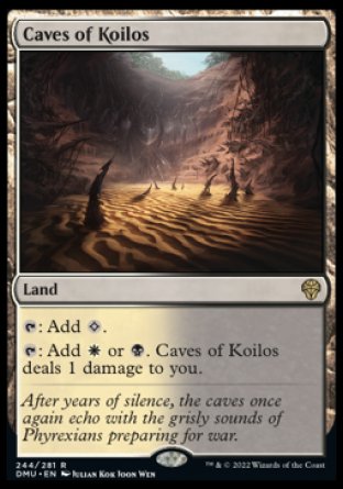(244) Magic The Gathering Dominaria United Single: Caves of Koilos Rare