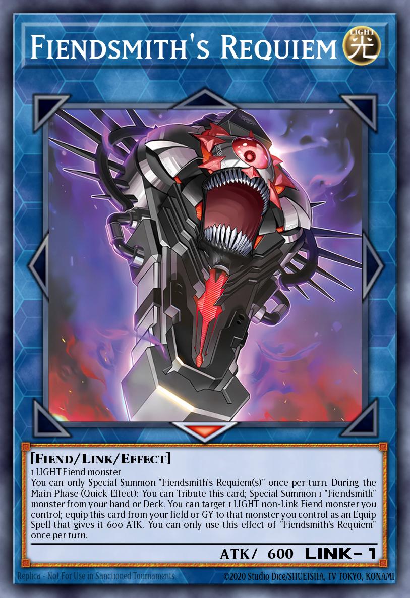 (046) YuGiOh TCG INFO: The Infinite Forbidden Single: Fiendsmith's Requiem (V.1 - Secret Rare)  Secret Rare