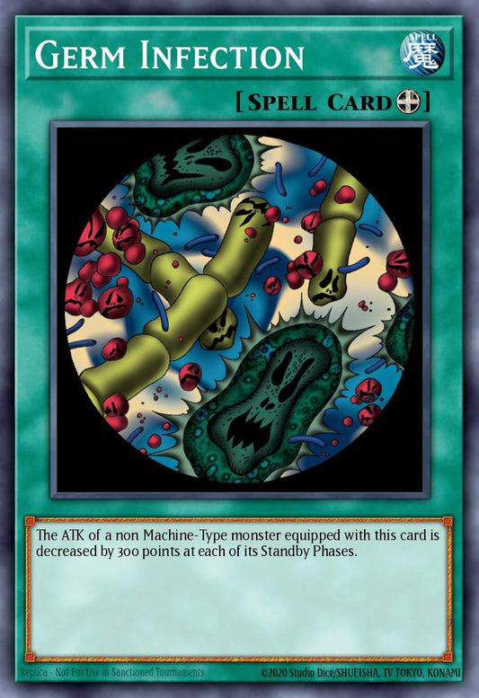 (EN136) YuGiOh TCG MRD: Metal Raiders Single: Germ Infection (V.3 - Common)  Common