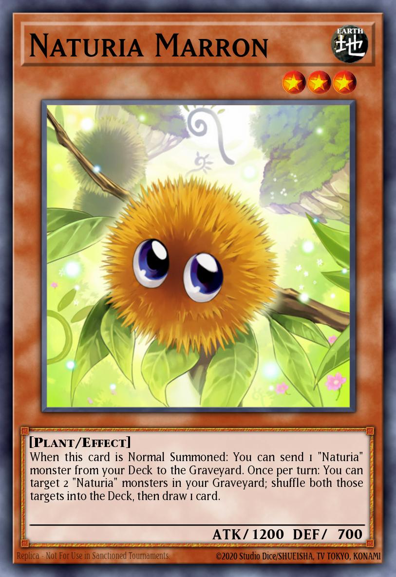 (032) YuGiOh TCG OP18: OTS Tournament Pack 18 Single: Naturia Marron Common