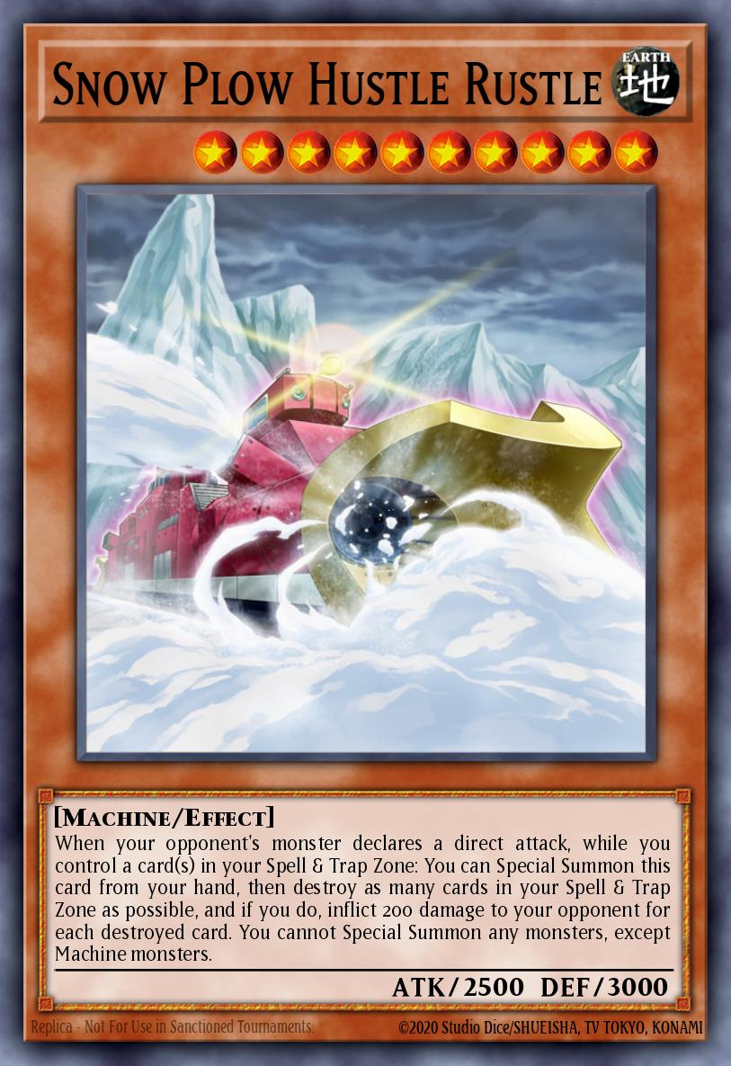 (138) YuGiOh TCG DLCS: Dragons of Legend: The Complete Series Single: Snow Plow Hustle Rustle Common