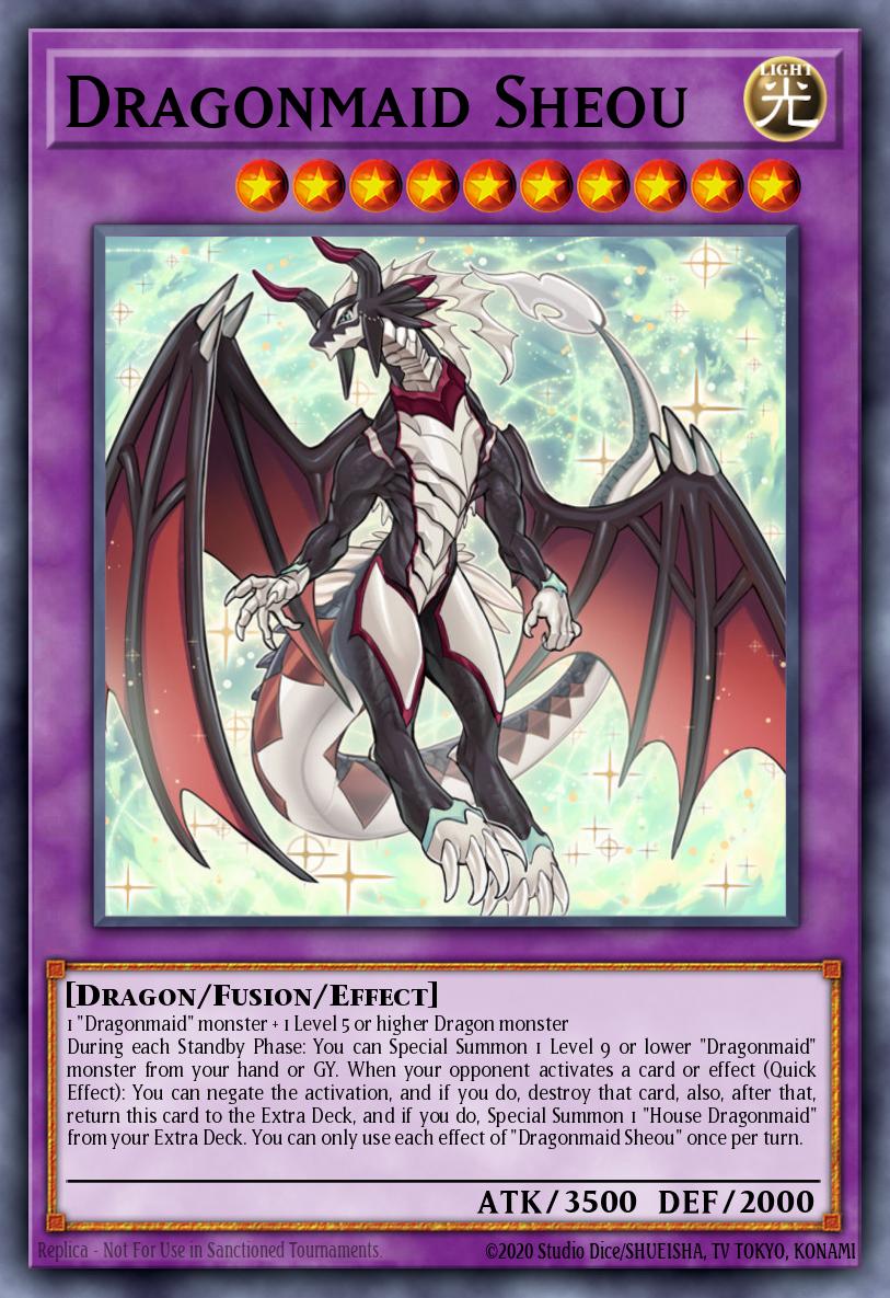 (064) YuGiOh TCG BLMM: Battles of Legend: Monster Mayhem Single: Dragonmaid Sheou Ultra Rare