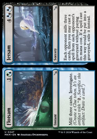 (247) Magic The Gathering Murders at Karlov Manor Single: Flotsam // Jetsam Holo Uncommon