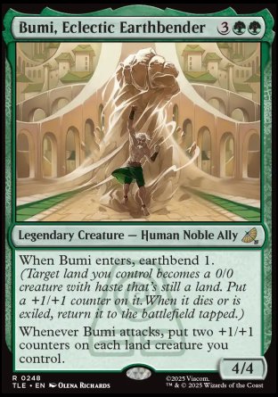 (248) Magic The Gathering Magic: The Gathering | Avatar: The Last Airbender: Eternal Single: Bumi, Eclectic Earthbender Rare