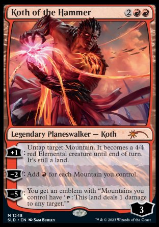 (248) Magic The Gathering Secret Lair Commander Deck: From Cute to Brute Single: Sheltered Thicket Rare