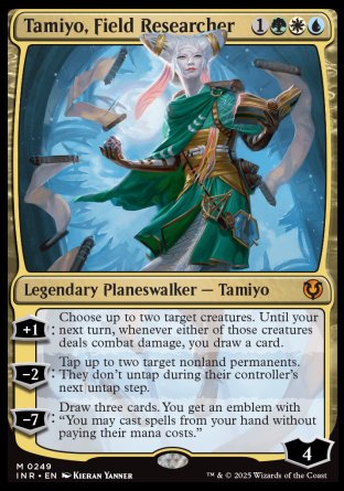 (249) Magic The Gathering Innistrad Remastered Single: Tamiyo, Field Researcher Holo Mythic