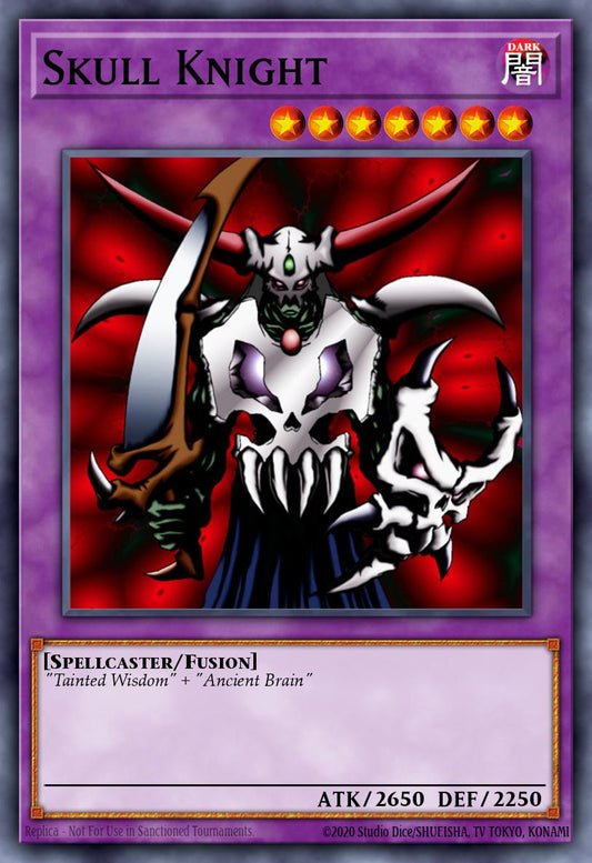 (123) YuGiOh TCG MRD: Metal Raiders Single: Skull Knight (V.3 - Common)  Common