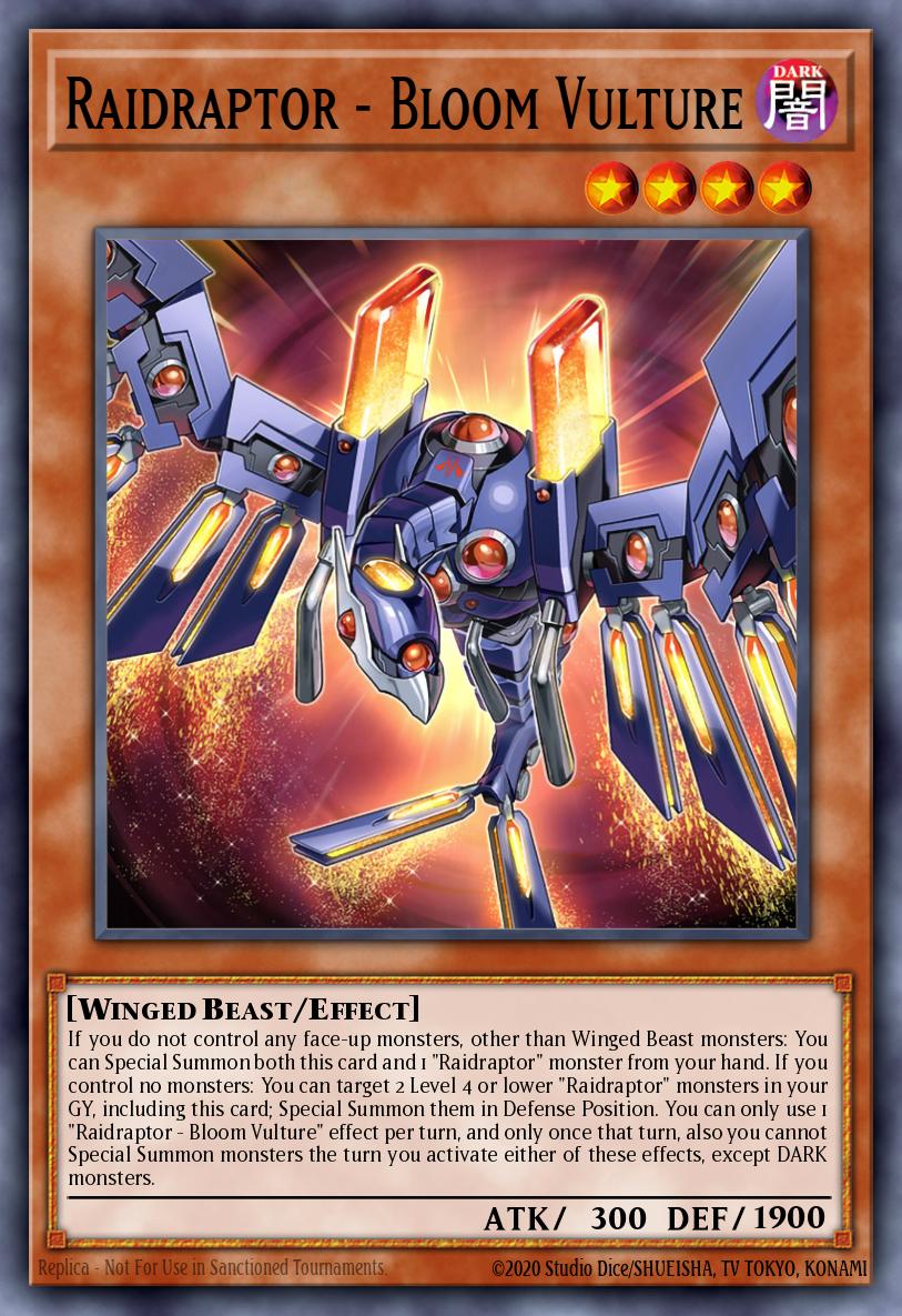 (005) YuGiOh TCG PHNI: Phantom Nightmare Single: Raidraptor - Bloom Vulture Super Rare