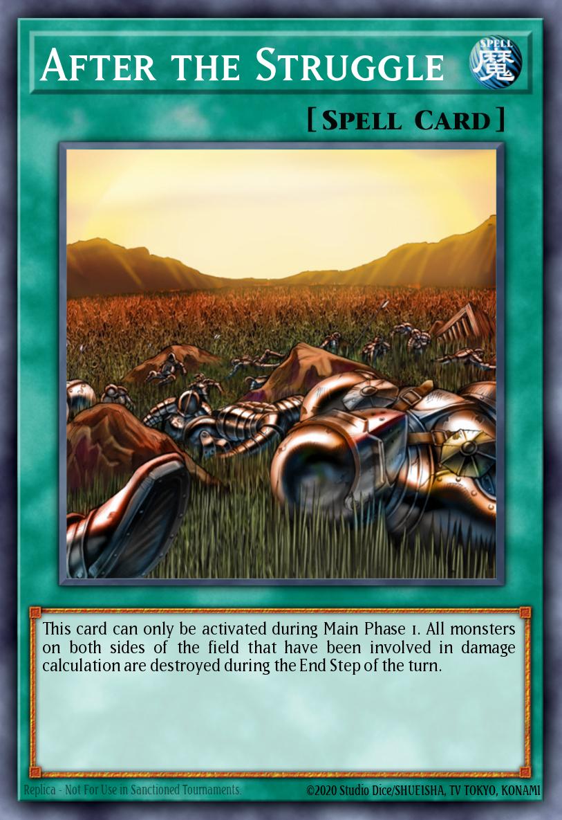 (195) YuGiOh TCG DB2: Dark Beginning 2 Single: After the Struggle Common