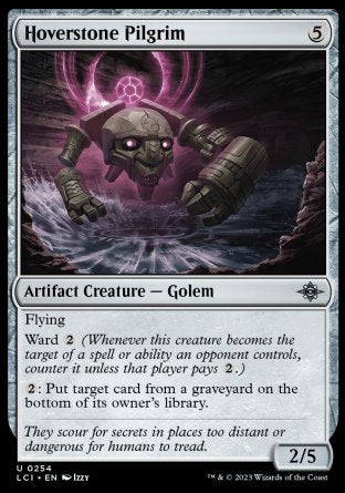(254) Magic The Gathering The Lost Caverns of Ixalan Single: Hoverstone Pilgrim Holo Uncommon