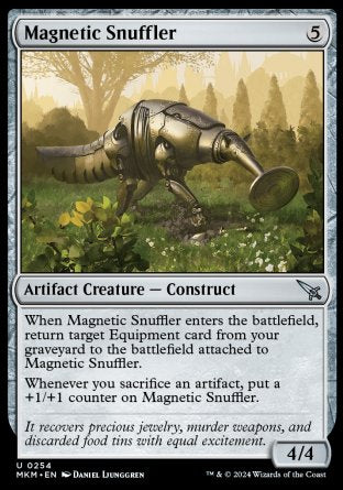 (254) Magic The Gathering Murders at Karlov Manor Single: Magnetic Snuffler Holo Uncommon