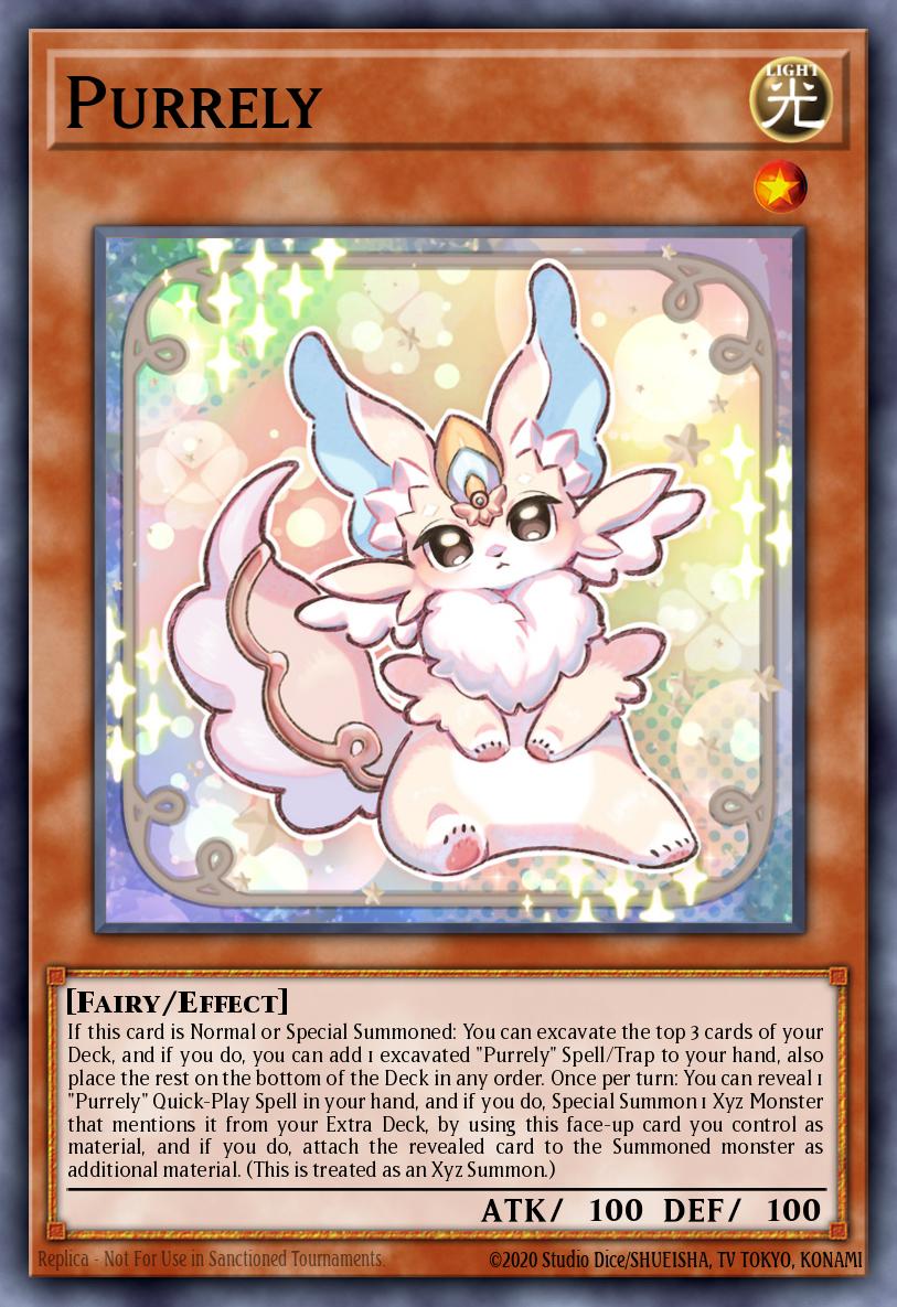 (018) YuGiOh TCG RA02: 25th Anniversary Rarity Collection II Single: Purrely (V.5 - Quarter Century Secret Rare)  Quarter Century Secret Rare