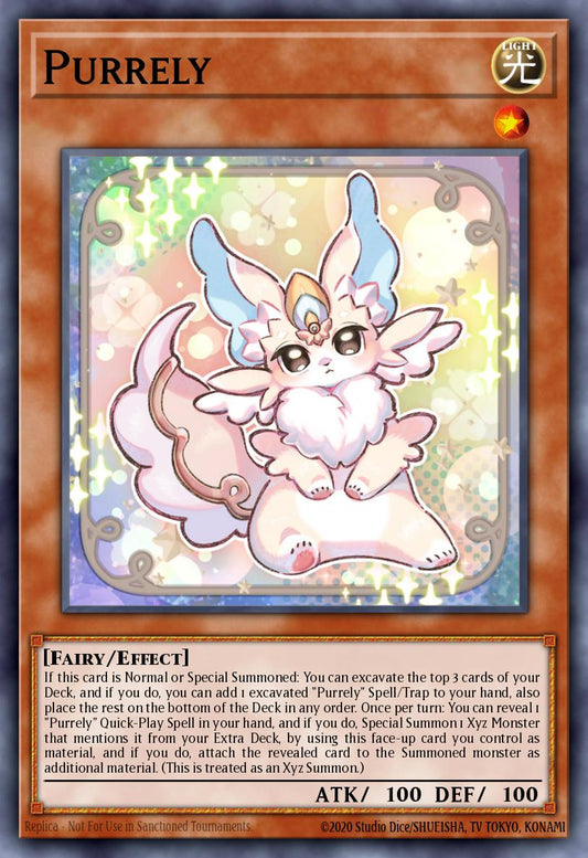(018) YuGiOh TCG RA02: 25th Anniversary Rarity Collection II Single: Purrely (V.1 - Super Rare)  Super Rare