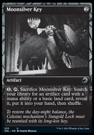 (255) Magic The Gathering Innistrad: Double Feature Single: Moonsilver Key Holo Uncommon